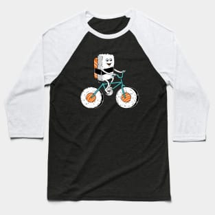 Sushi Bicycle Baseball T-Shirt